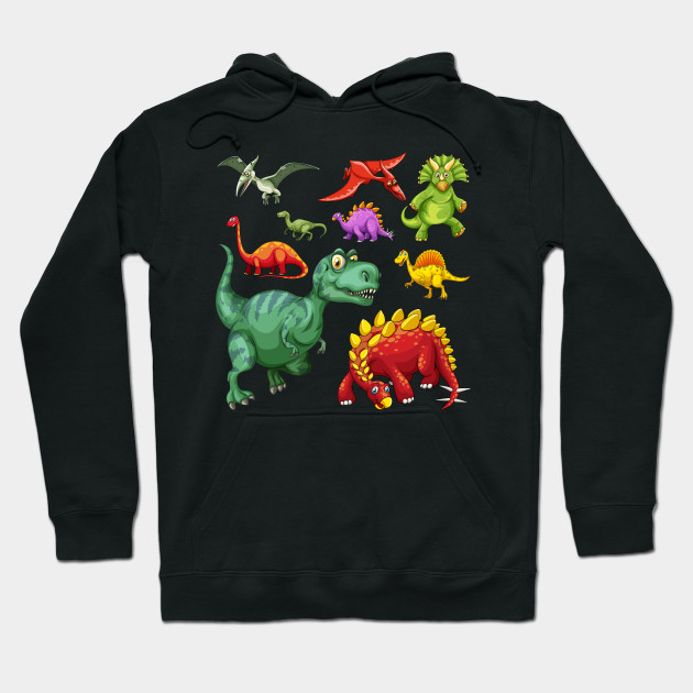 Assorted Illustrated Dinosaurs